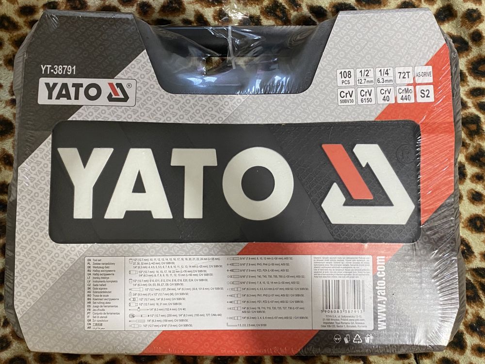 Професійний набір інструментів YATO YT-38791  108 шт