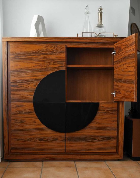 Bar e aparador pau ferro