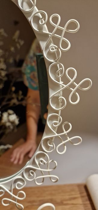 Espelho Porta Joias Branco