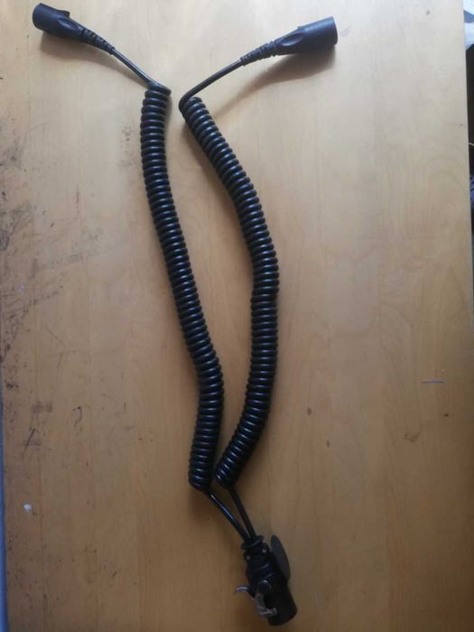 Przewód kabel spiralny 5m elektryczny abs ebs adr tir Niemiecki GGVS