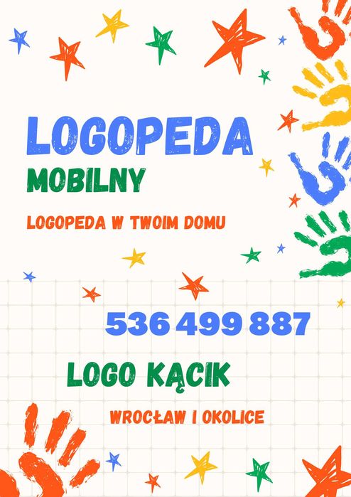 Logopeda mobilny Bielany Wrocławskie Tyniec Oporów