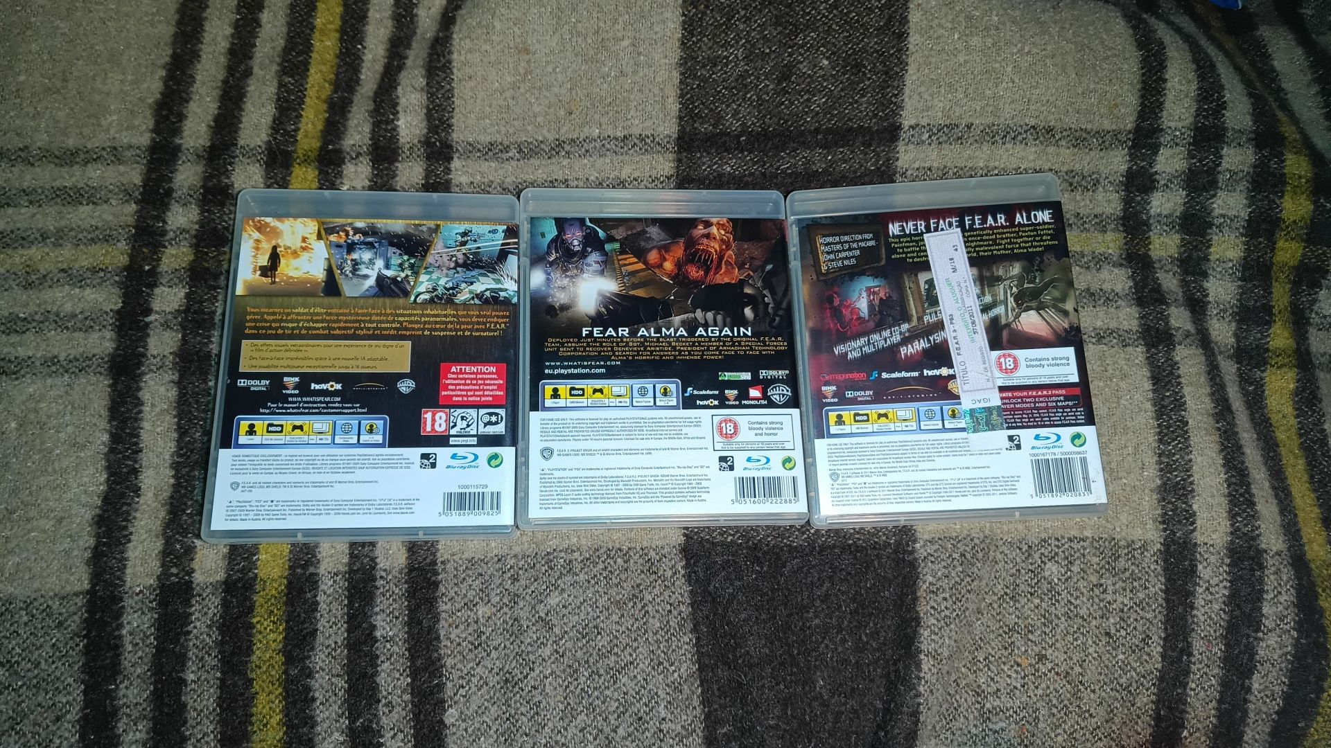Fear Trilogia_Playstation 3