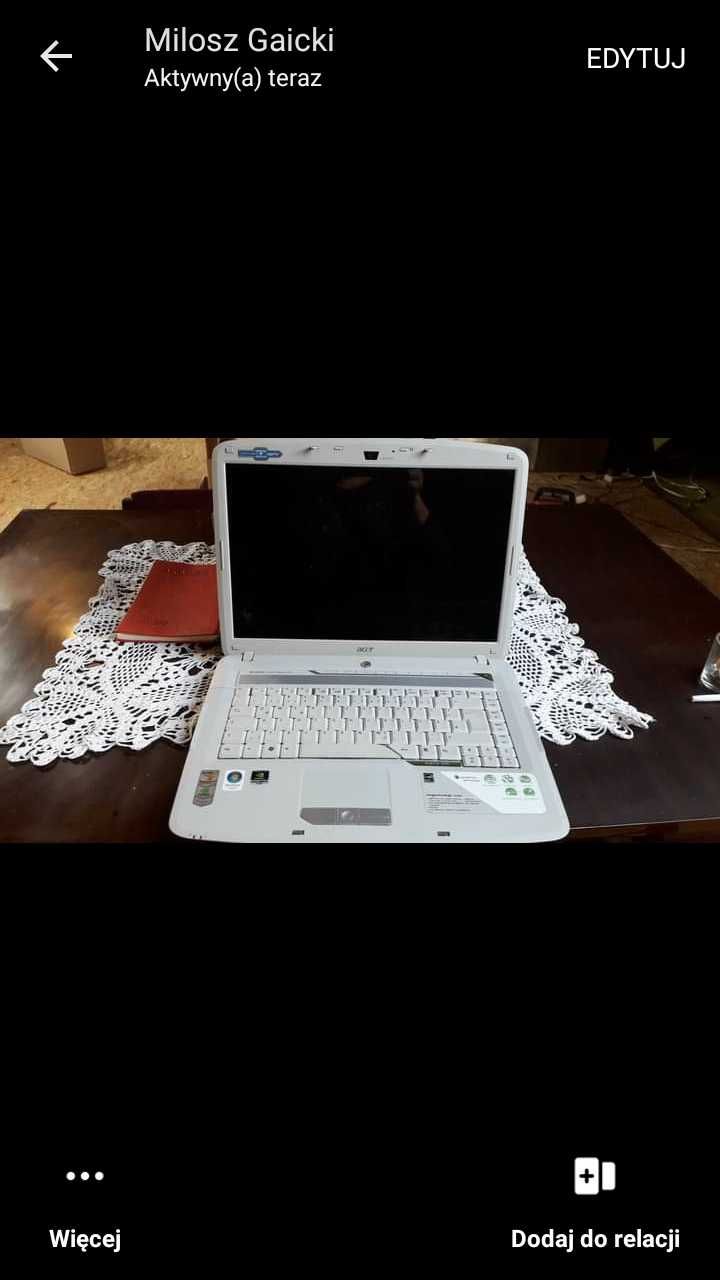 laptop acer na czesci
