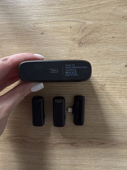 Mikrofon bezprzewodowy zestaw bezprzewodowy ULANZI J12
