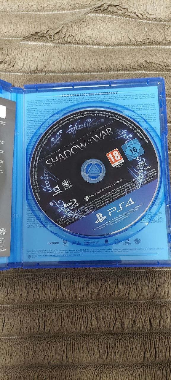 Диск Shadow of war