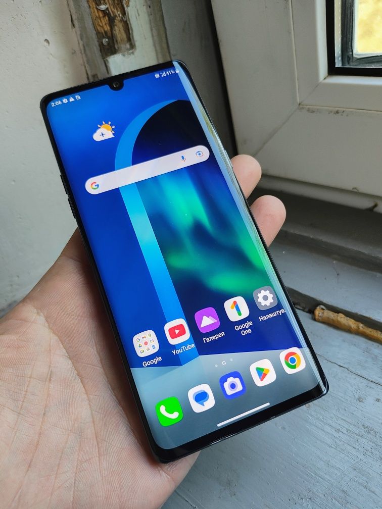 LG G9 velvet Новый Root 2 сим  6/128 48mpx 4g nfc android 13