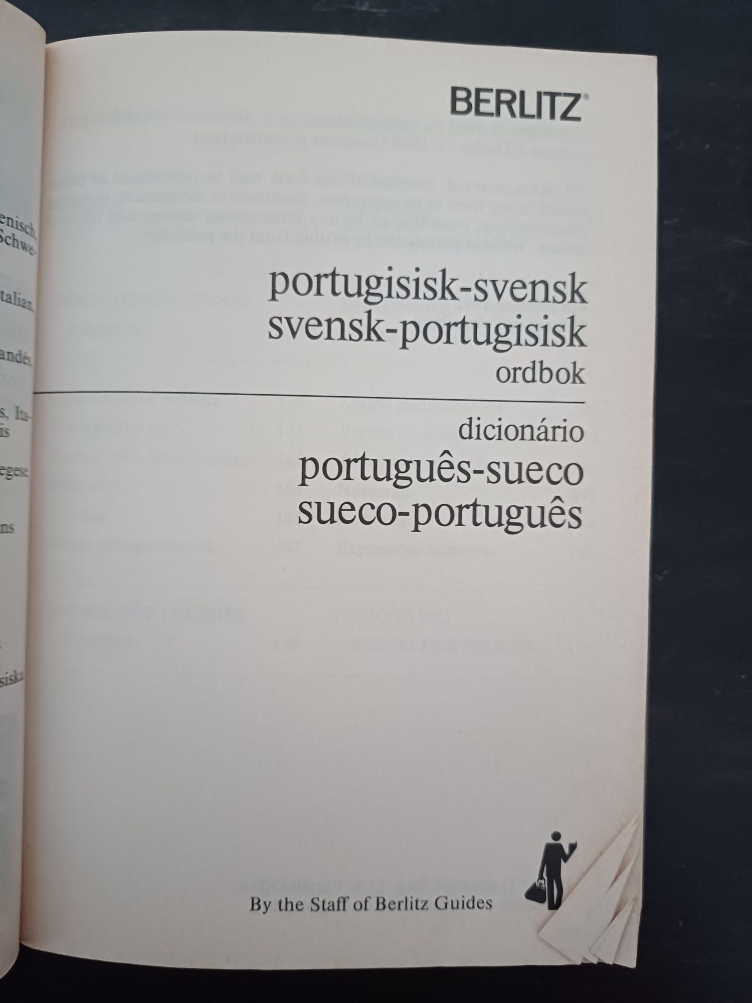 Dicionário Português - Sueco e vice-versa e Livro de frases em sueco