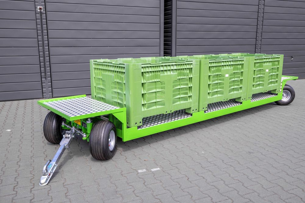 Wózek sadowniczy W3/4S KRÓLIK l 4-koła skrętne