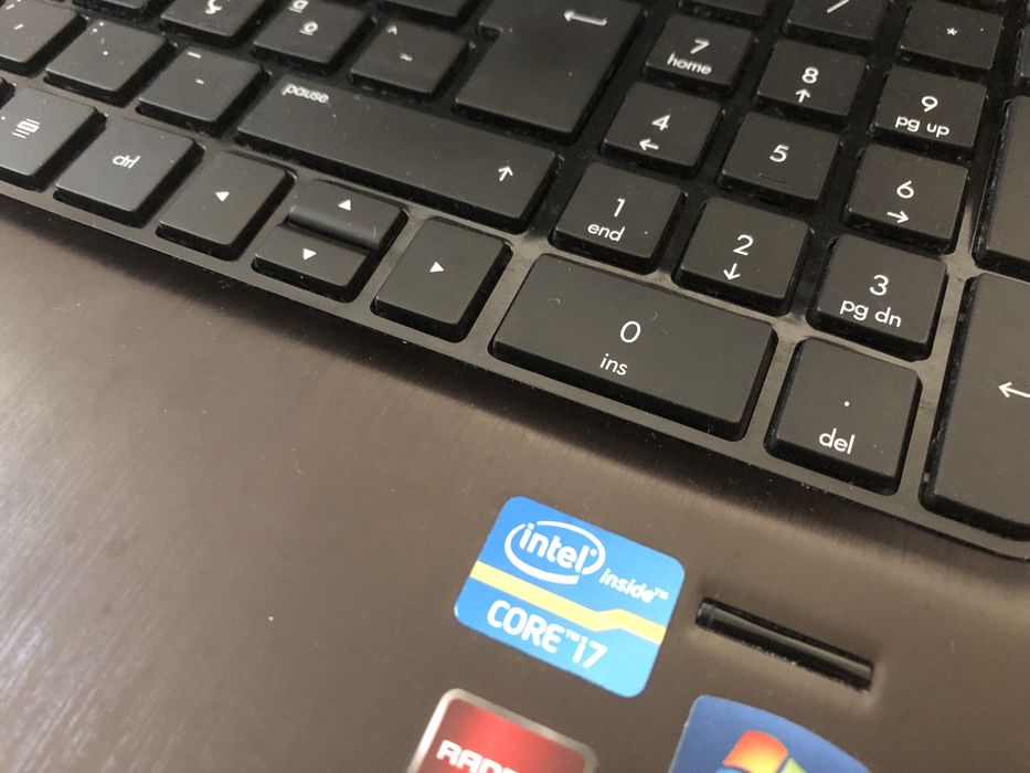 Portátil HP intel core i7 - autenticação com impressão digital