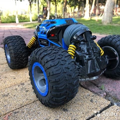 Машинка Leopard King на радіокеруванні Перевертиш 2в1 34см,