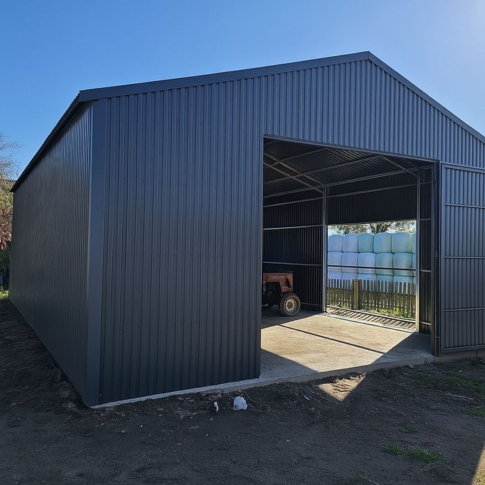 Hala stalowa 6x20 wiata rolnicza magazyn budynek rolniczy