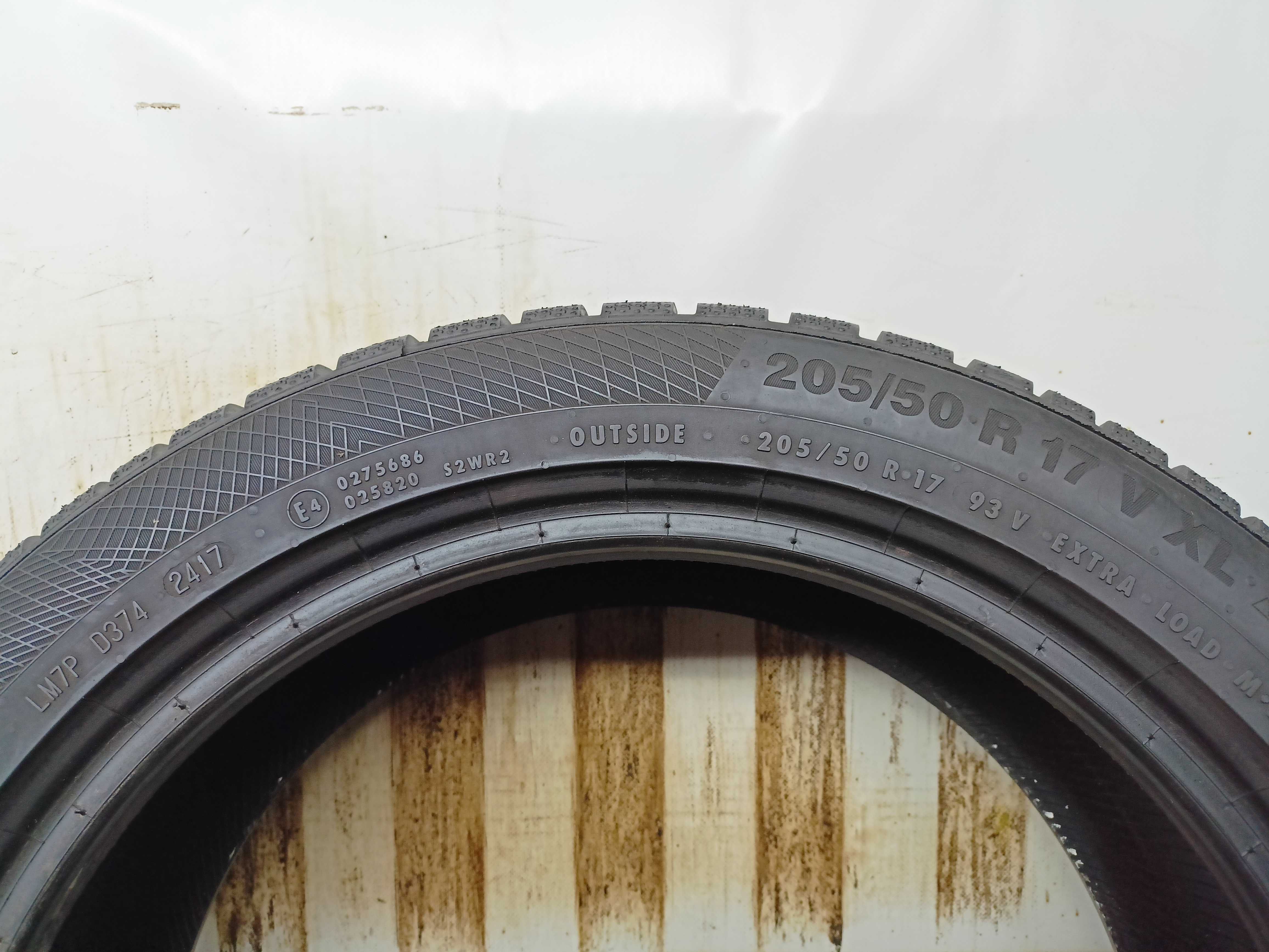 Continental WinterContact TS850P 205/50/17 2017r. 93V 7,8mm (395)