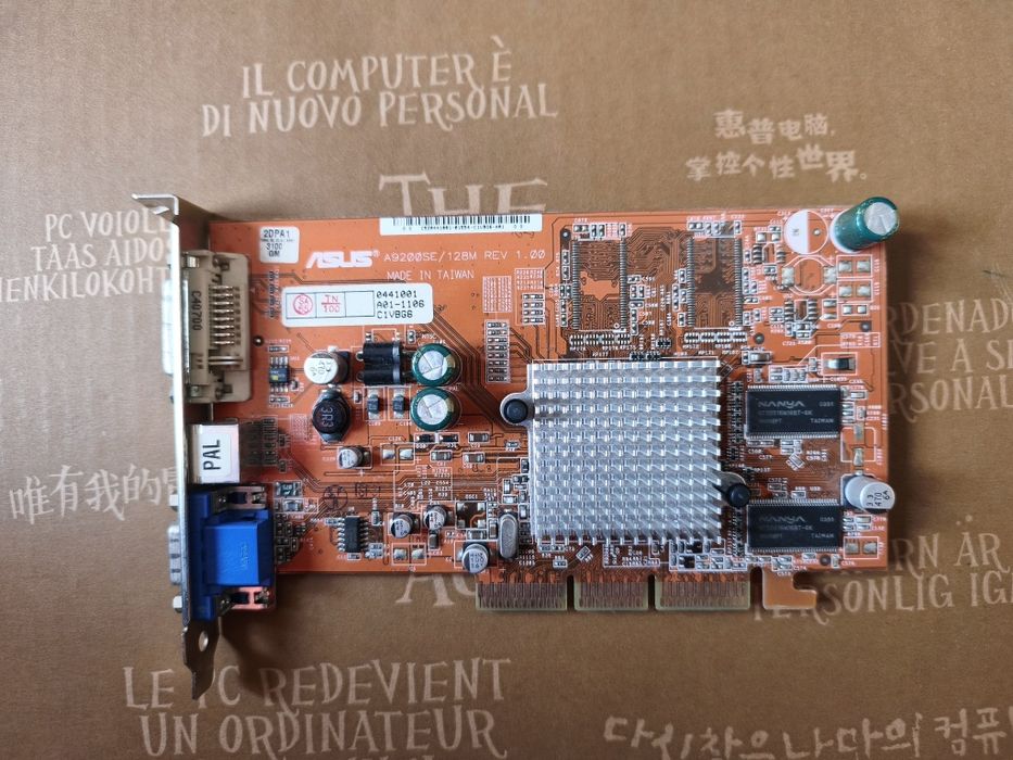 Placas Gráficas antigas