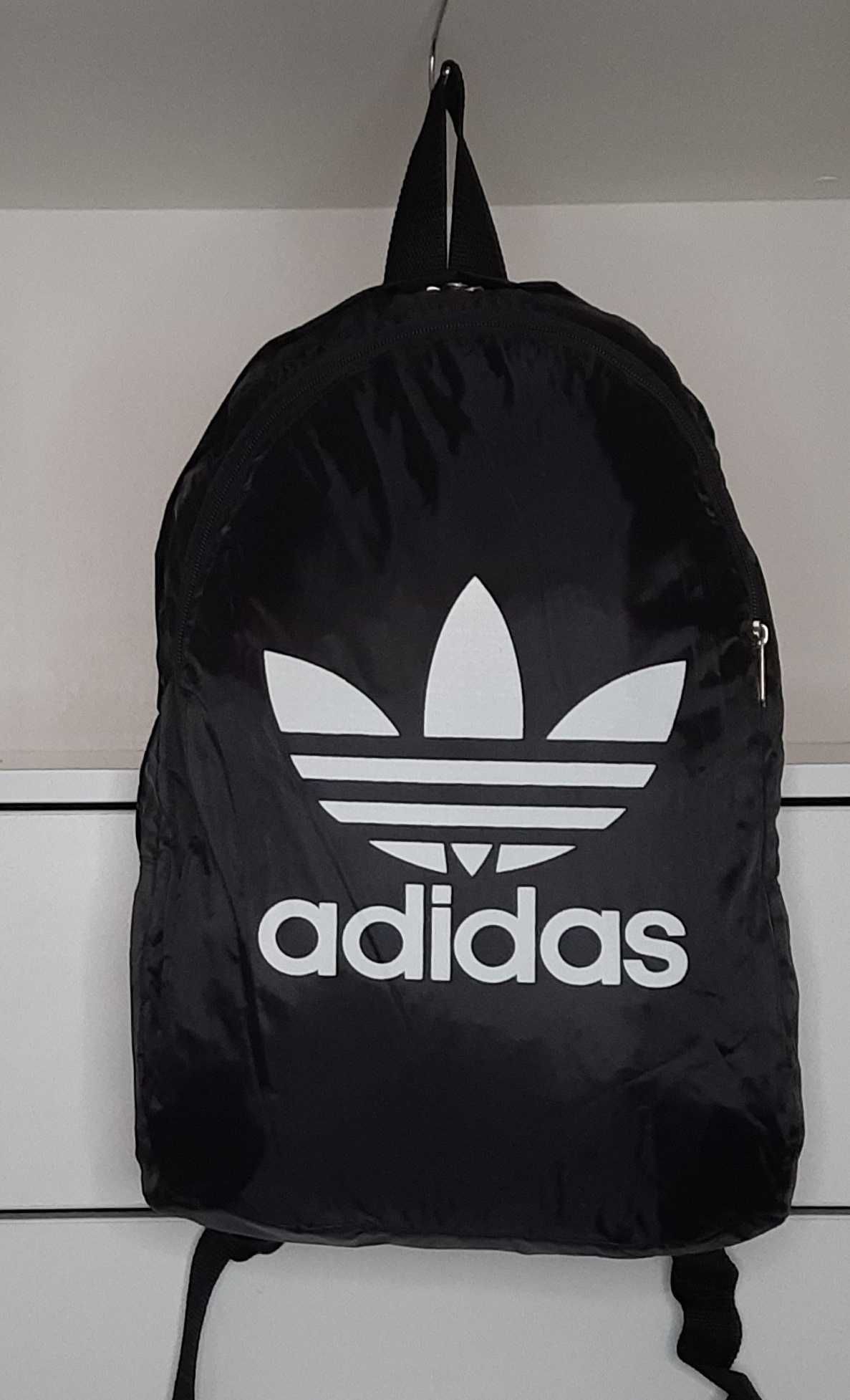 Новый рюкзак Adidas на 2 отделения цвет чёрный.