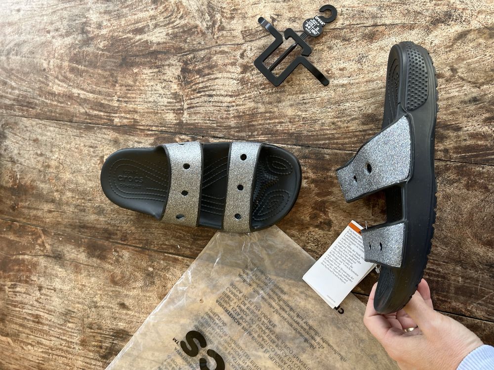 Шльопанці, сланци, шльопки, шлепки crocs. Оригінал. Розміри М5/W7 -М13