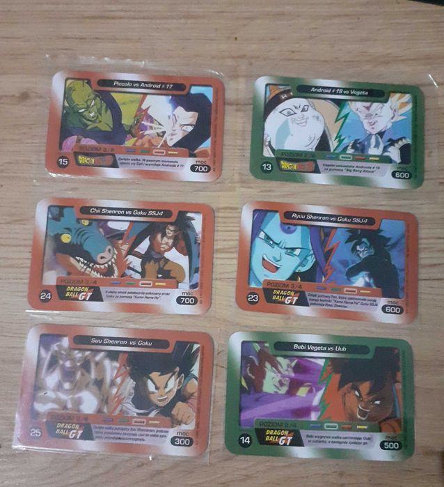 Karty Dragon Ball chio