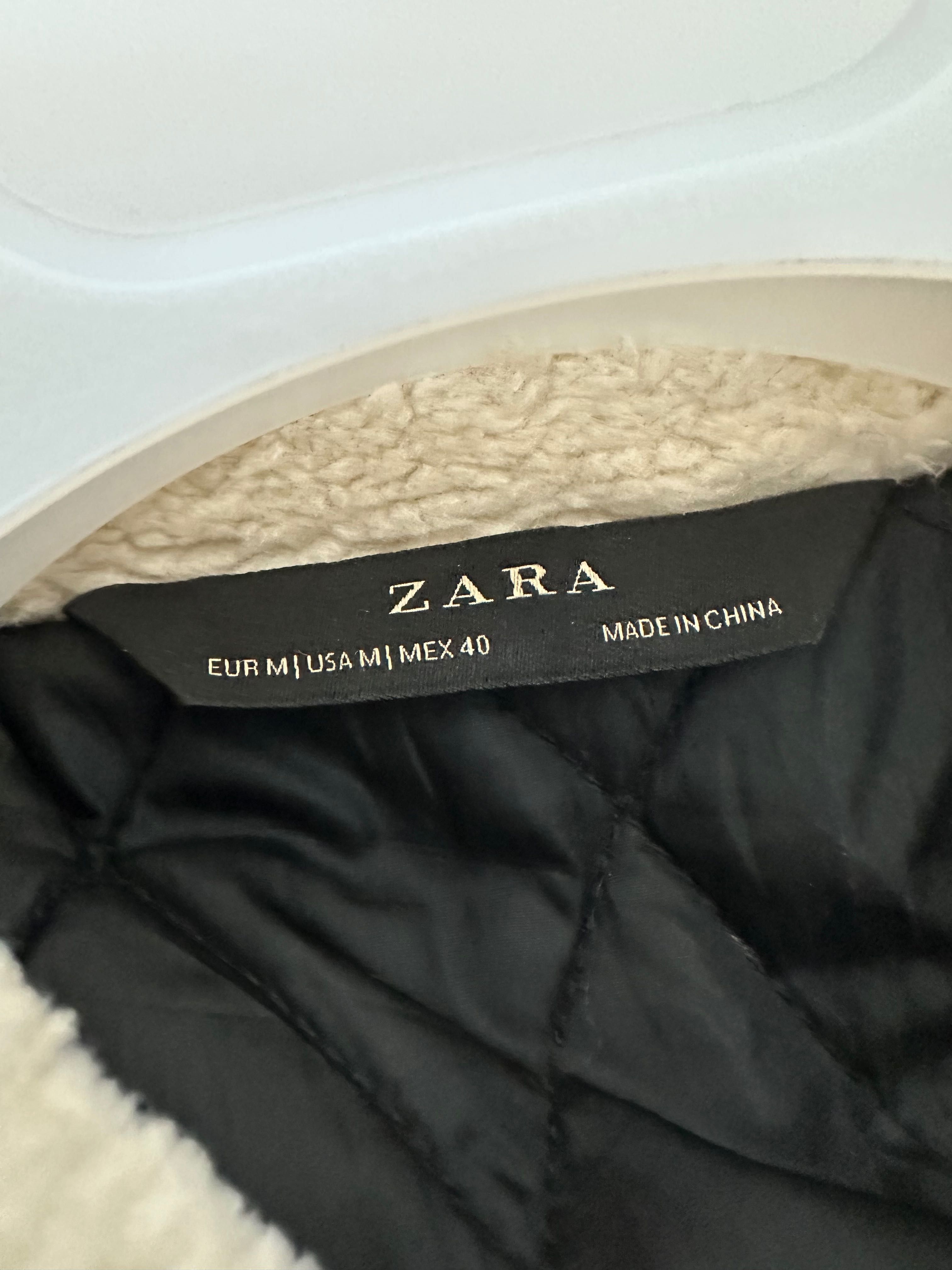 Дубленка zara man M размер