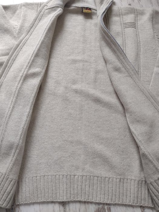 Męski sweter zapinany XL wełniany turecki