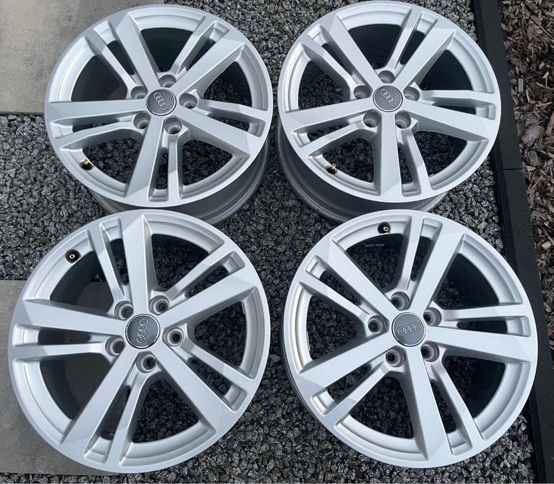 Oryginalne felgi aluminiowe Audi 17” Q3 A4 B7 A3 5x112