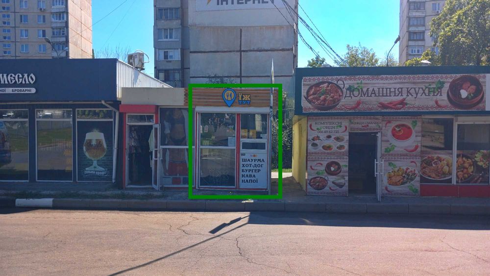 Оренда вул. Амосова червона лінія 9 м2