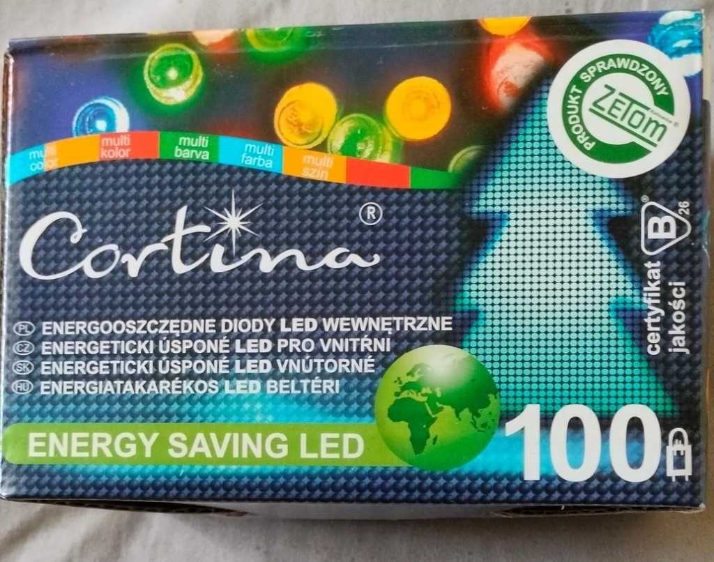 Lampki choinkowe LED 100 szt.