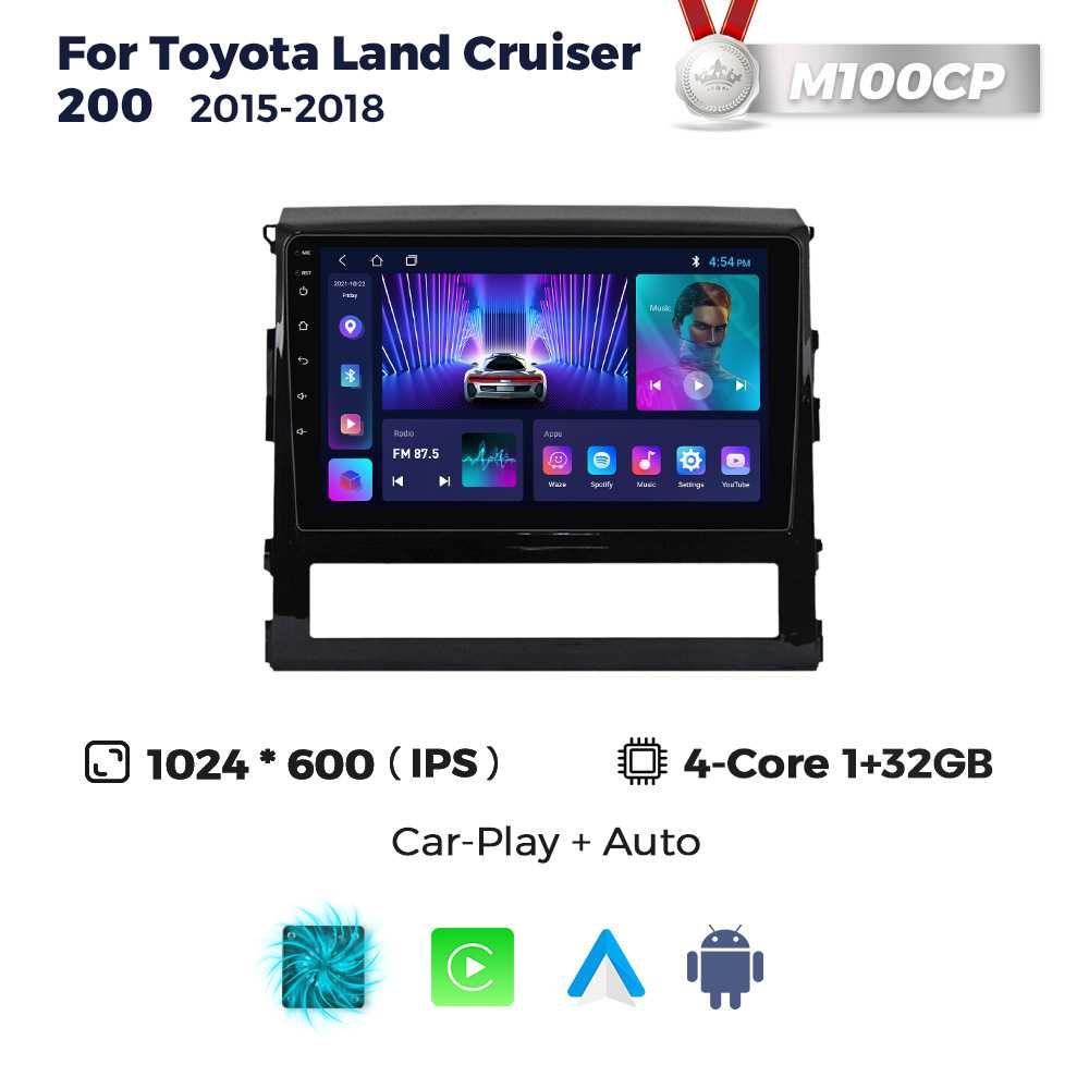 Магнітола Toyota Land cruiser 200 android GPS навигация Тойота