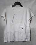 Biały t-shirt bluzka Megi napis uniwersalny 40/42/44