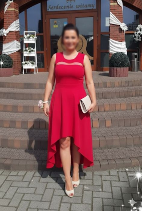 Sukienka rozmiar 38/40 suknia wieczorowa wesele