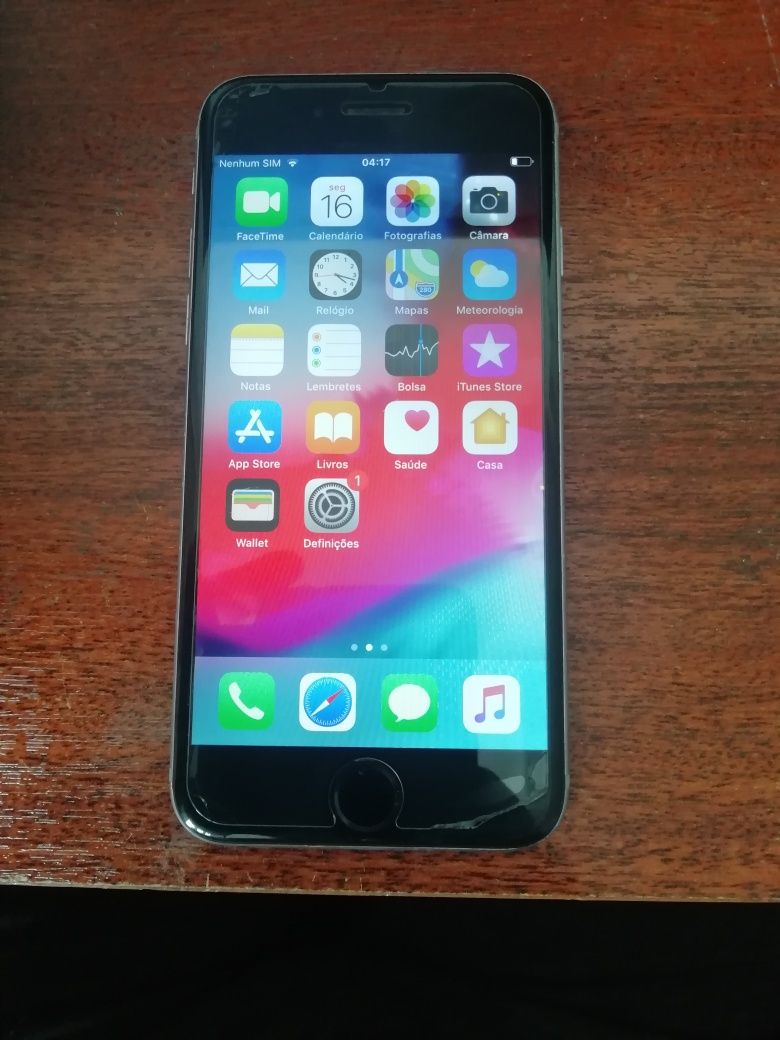 Iphone 6 16gb de armazenamento