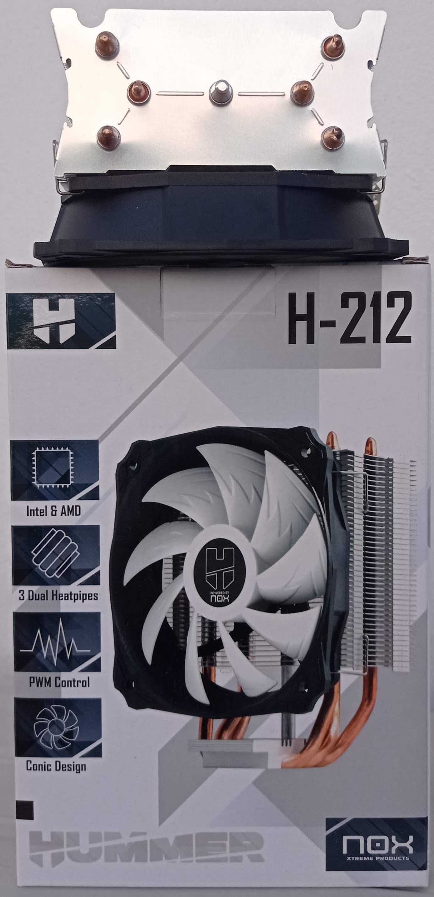 Cooler CPU Nox Hummer H-212 (100 horas de uso)