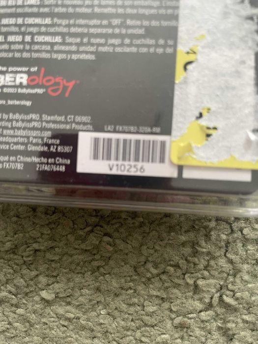 Babyliss Grafitowe ostrze do trymerów Skeleton LOPROFX 0411