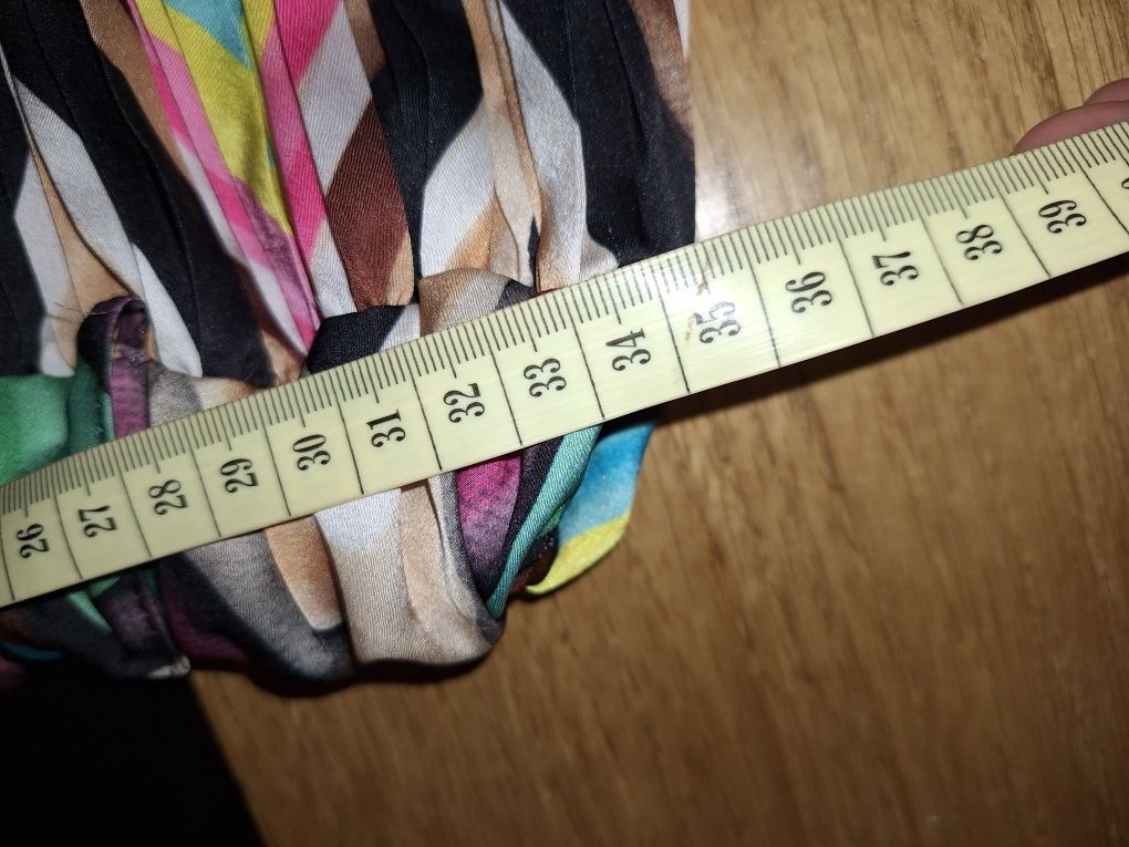Spódnica plisowana roz 36/38 jaskrawe kolory