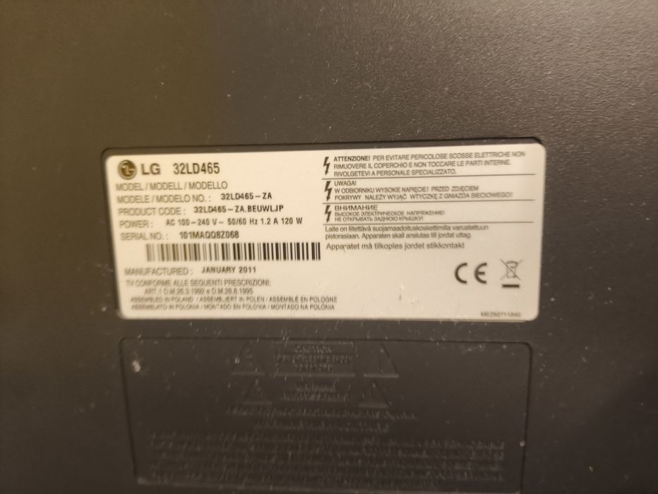 Sprzedam telewizor LG