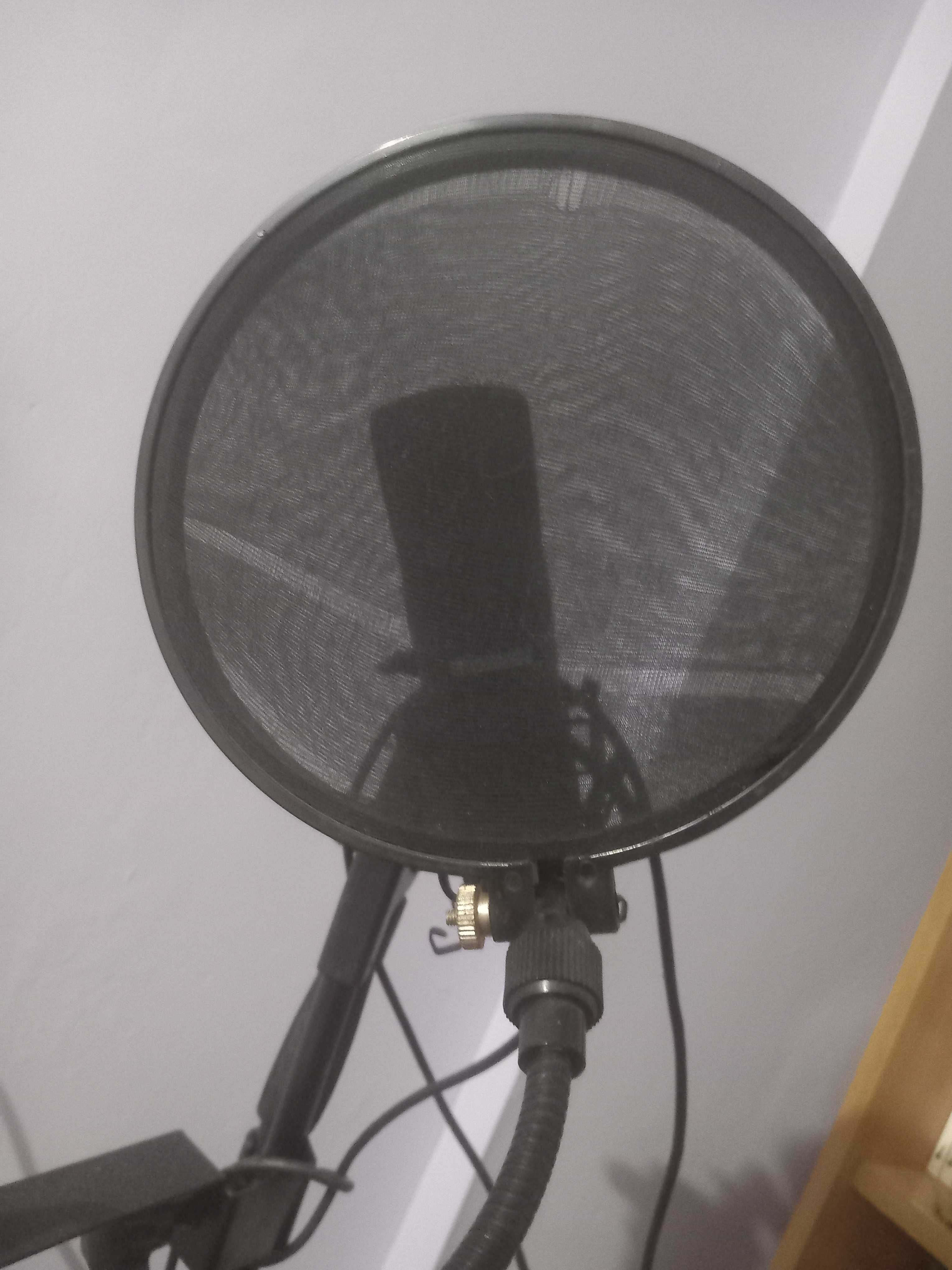 Mikrofon pojemnościowy LD system D 1013 c USB +  statyw