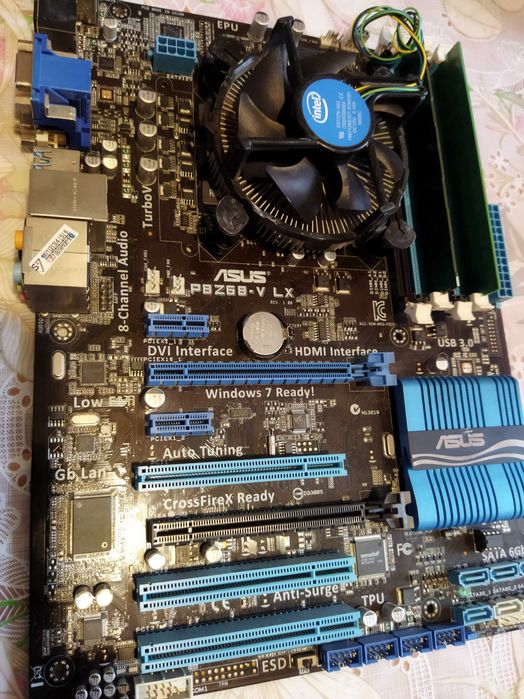 Мат.плата ASUS P8Z68-V LX(Комплект)