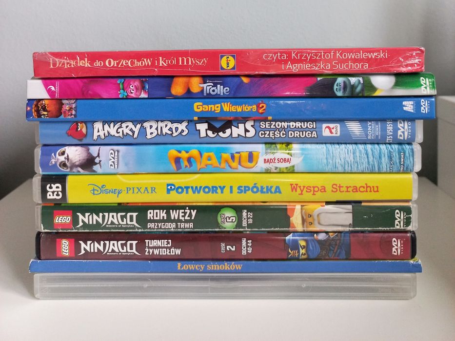 Zestaw 10 bajek na DVD