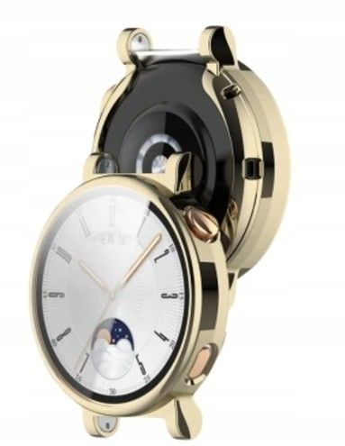2 X Szkło Hartowane 9H + Etui Silikonowe 2w1 do Huawei Watch GT 4 41mm