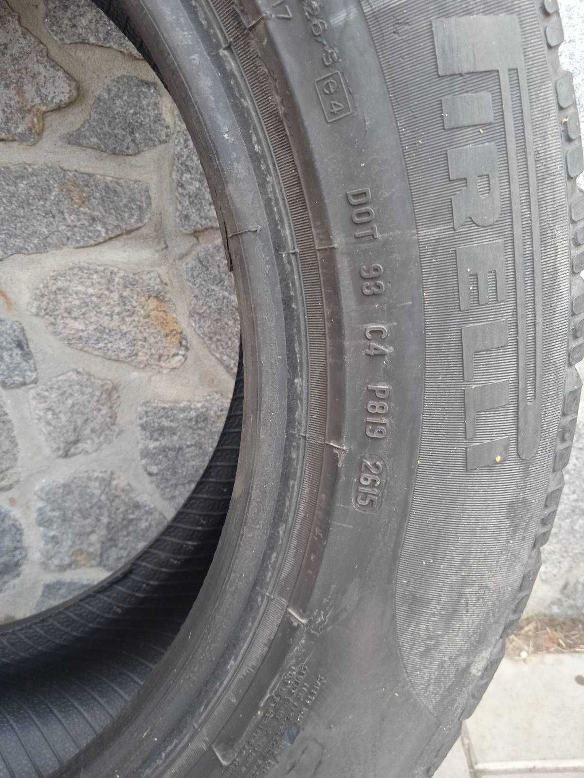 Резина б/у Pirelli 225/60 r17 M+S