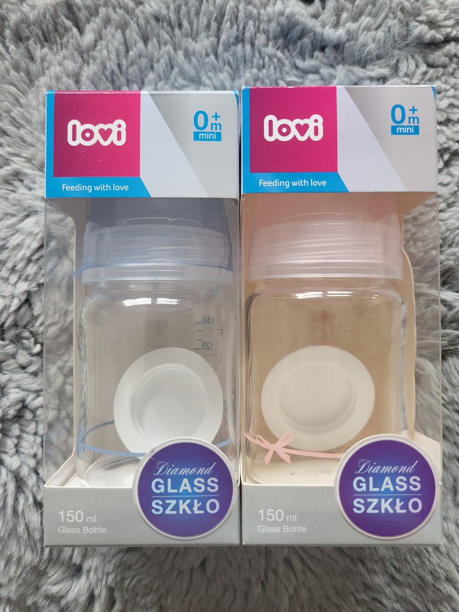Lovi butelka szklana 150ml 2szt