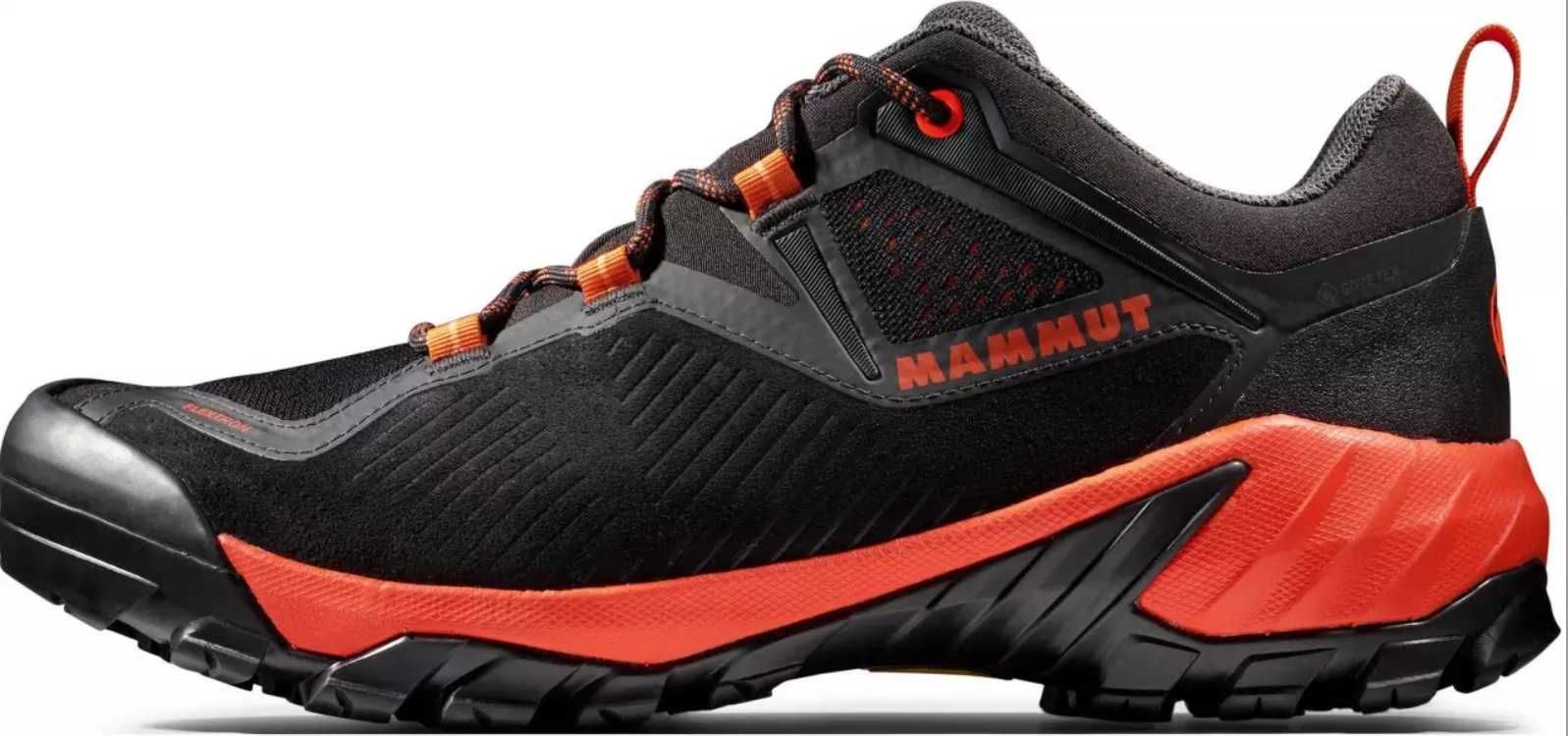 Buty trekkingowe Mammut Sapuen Low GTX r. 42 czarno-czerwone