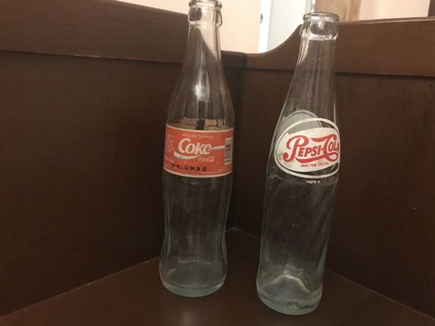 Butelka coca-cola, pepsi-cola  Prl
