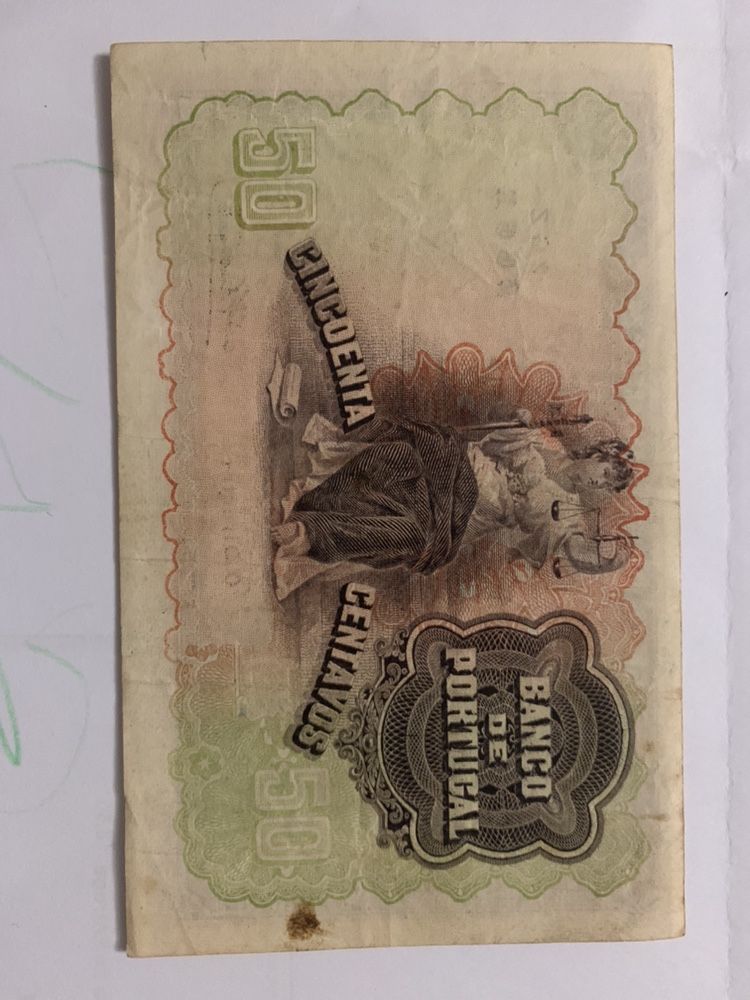 Cincoenta centavos 1918