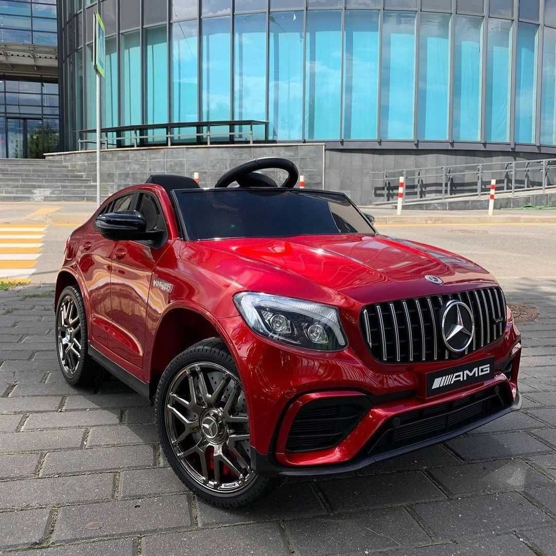 Mercedes GLC czerwony LAKIER 4x45W 12v7ah PILOT mp3 światła