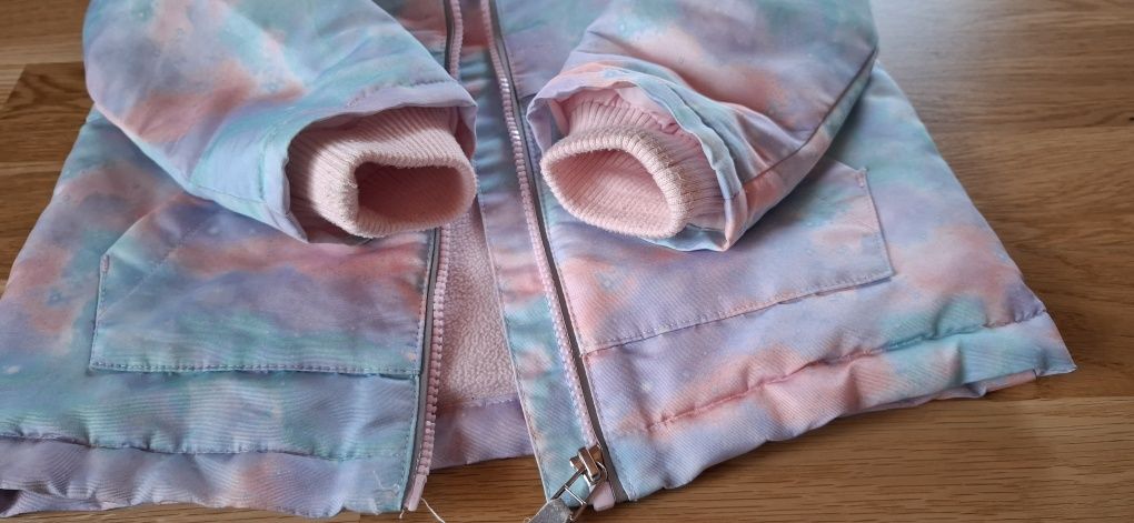 Primark kurtka przejściowa na polarze r. 104