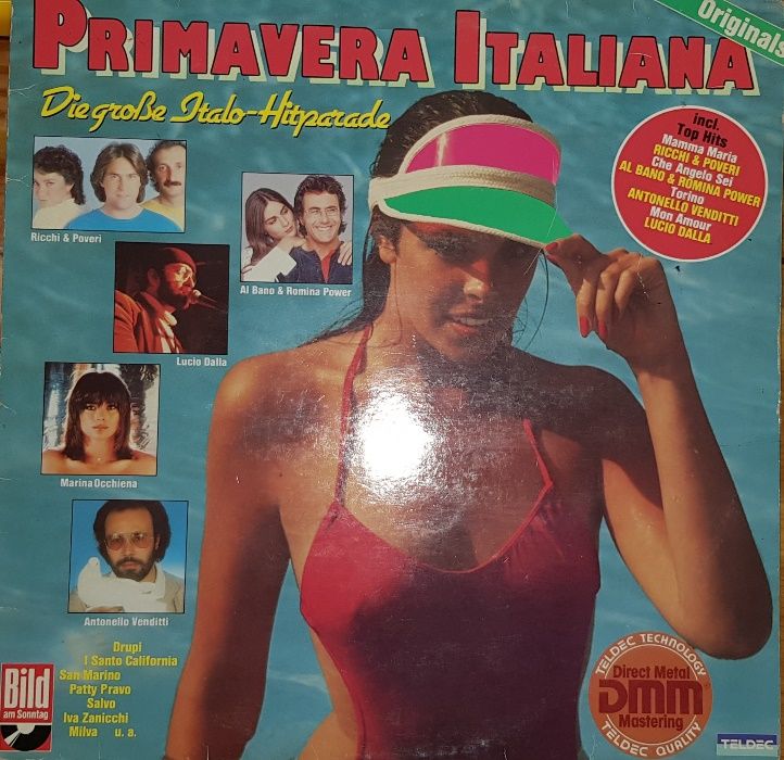 Disco Vinil «Primavera Italiana»