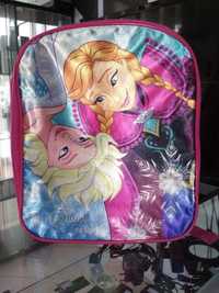 PROMO:Mochila Disney Frozen Elsa e Anna "Sisters Forever" 29cm