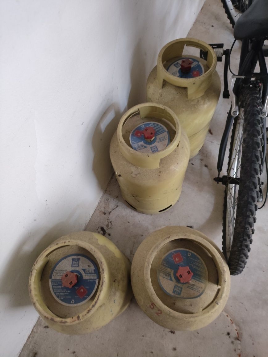 Lote 4 Botijas de gás