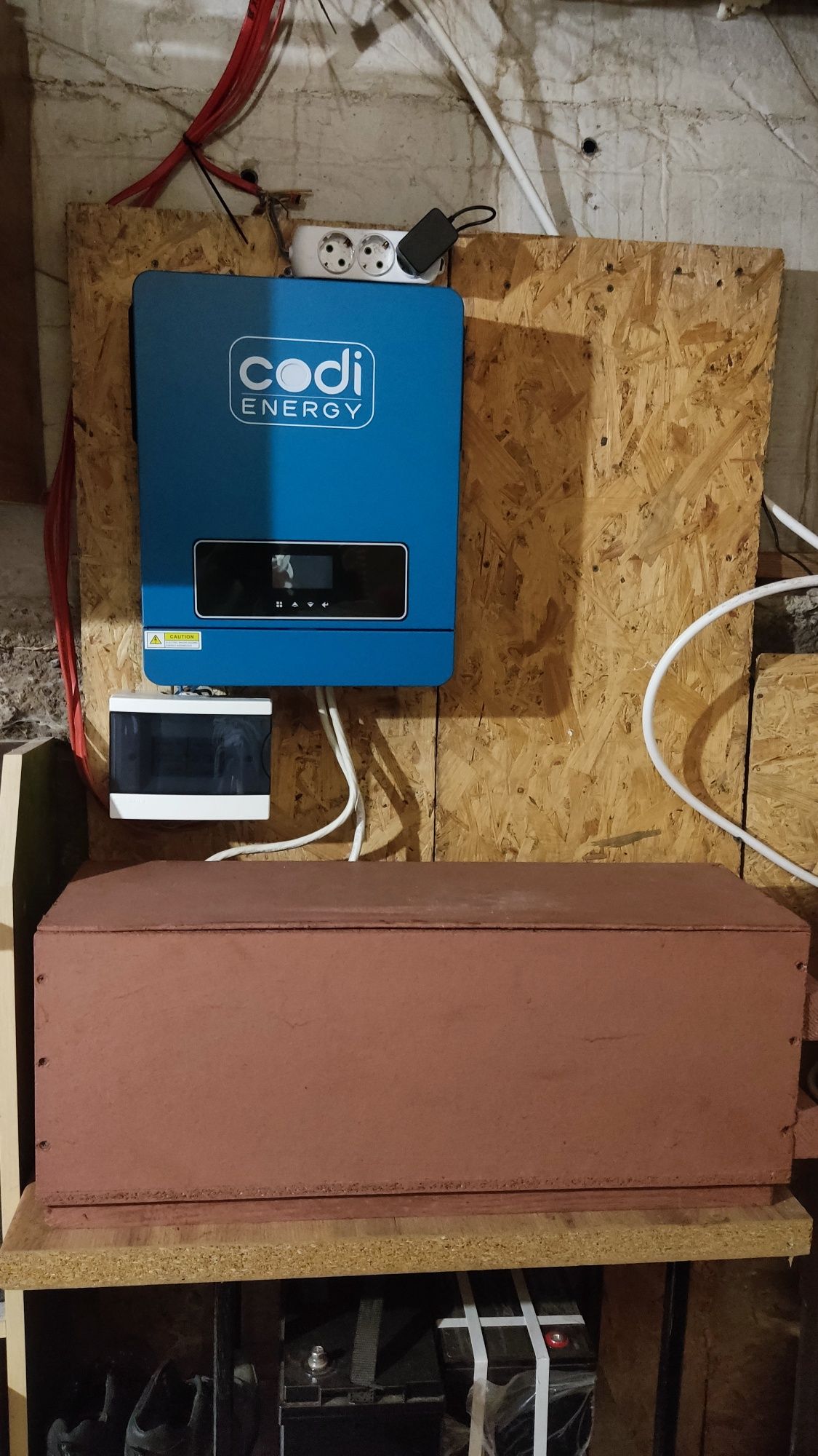LiFePo4 7КВт + Інвертор PowMr/Codi, 24В, 4200Вт безперебійник, дбж,