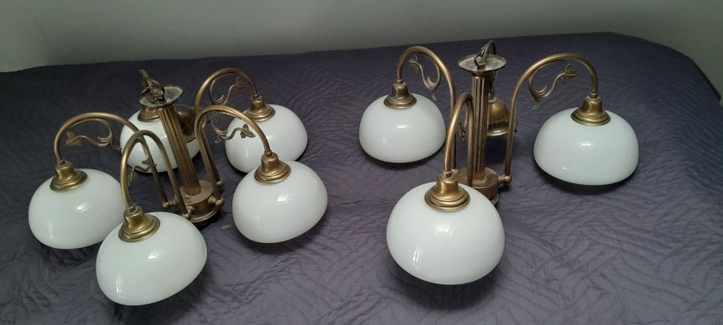 Lampy trzy i piecio ramienne