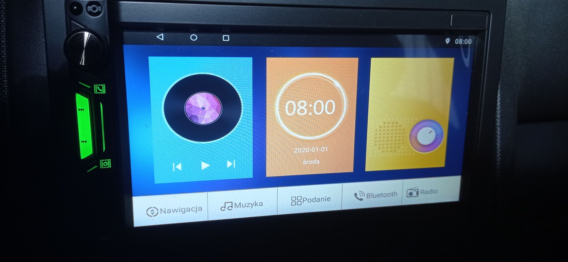 Radio 2din Android 10 + kamera cofania